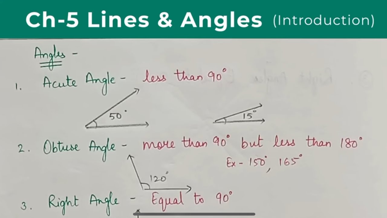 Class-7 Chapter-5 LINES AND ANGLES INTRODUCTION | Class 7 Maths NCERT