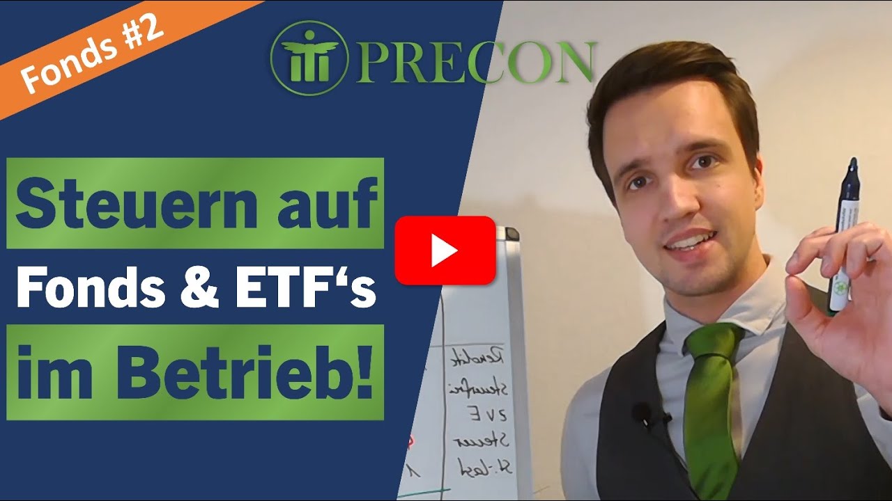 Besteuerung von Fonds und ETF's im Betriebsvermögen!