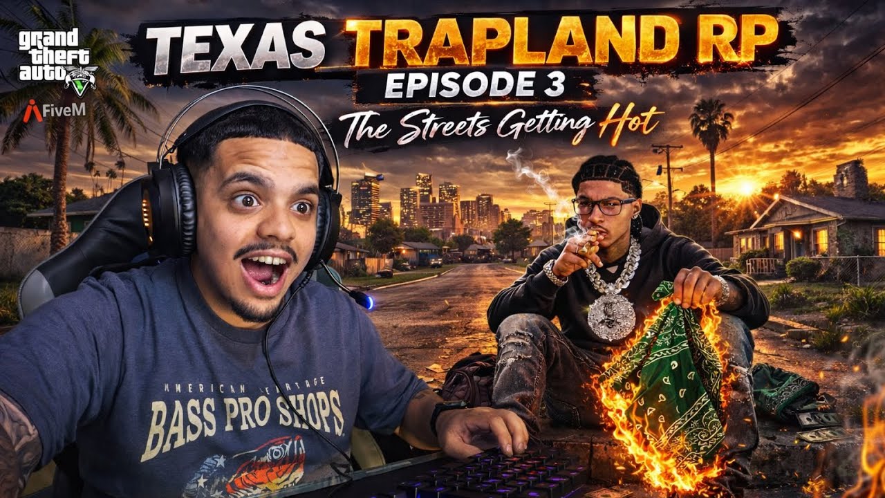 THE STREETS GOT HOT FAST… WE ALMOST LOST EVERYTHING IN TEXAS RP🔥EP.3 #texastraplandsrp #fivemrp 