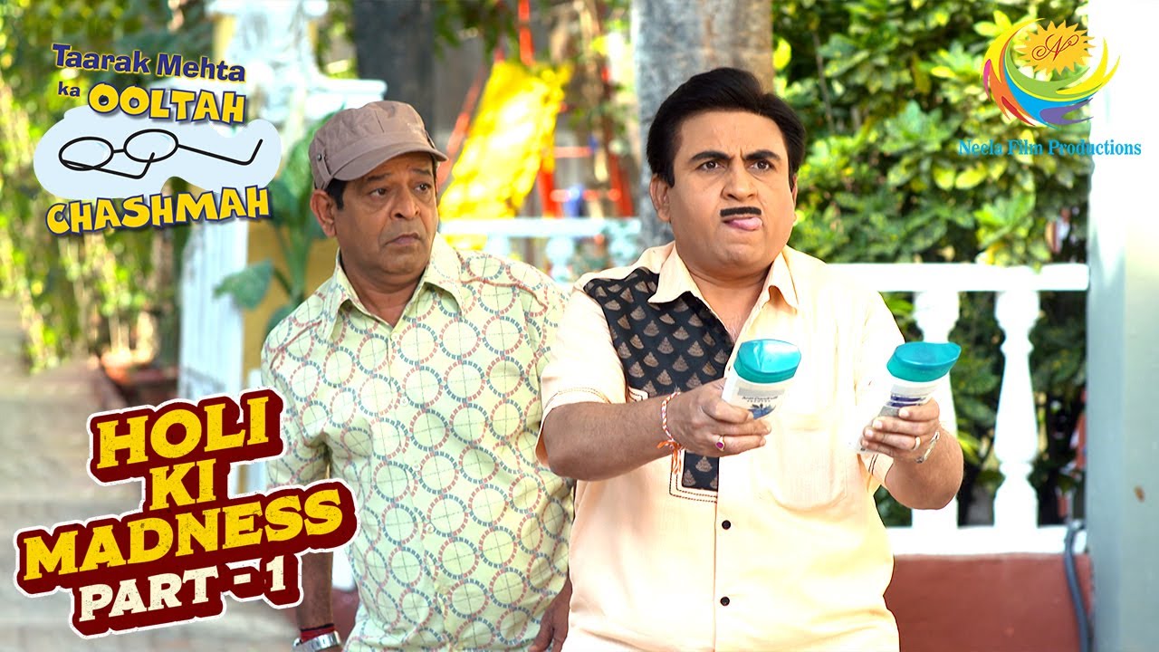 Gokuldham में खेली गई Tomato Sauce से Holi | Taarak Mehta Ka Ooltah Chashmah | Holi Ki Madness