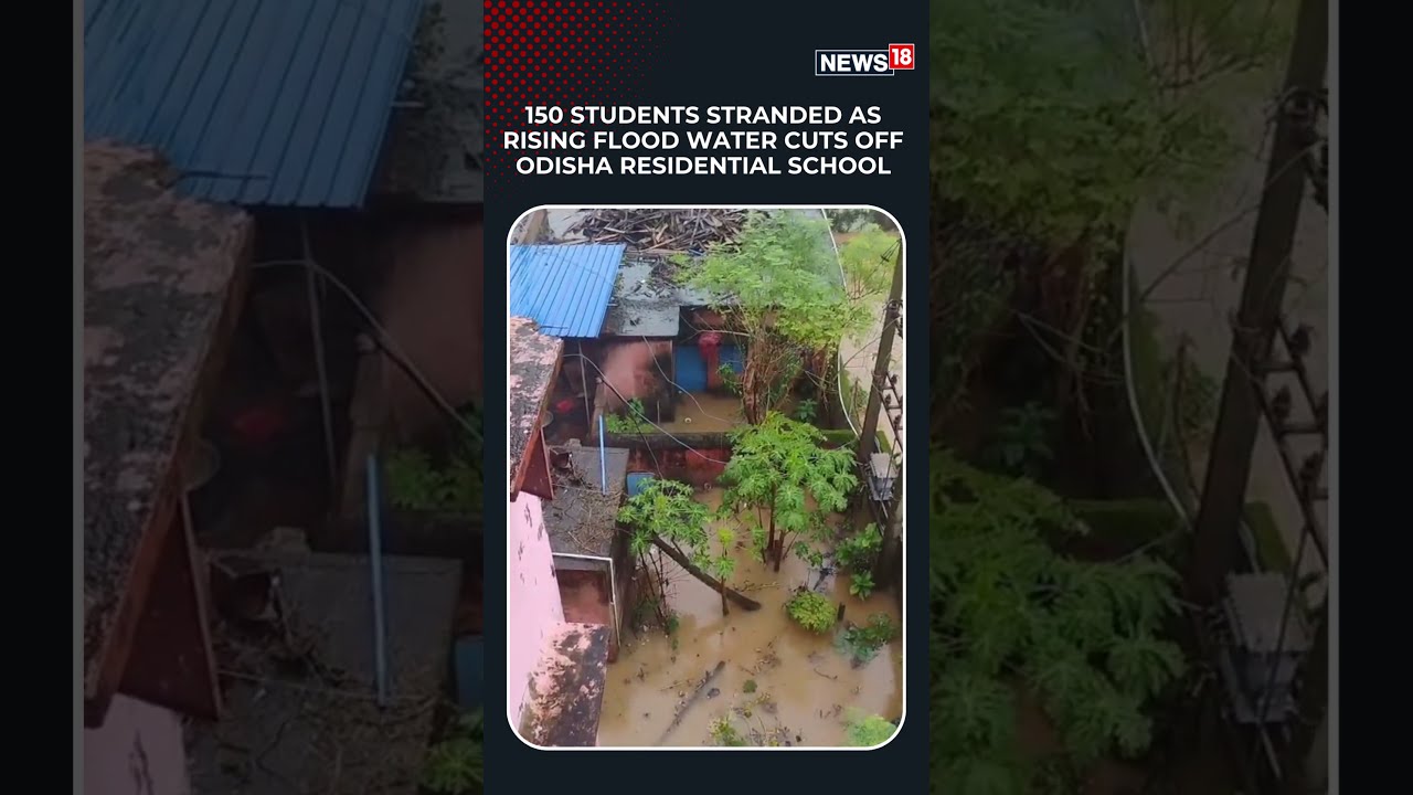 Odisha Flood Crisis: Brahmani River Swells, Nearly 150 Students Stranded In Kendrapara | N18S
