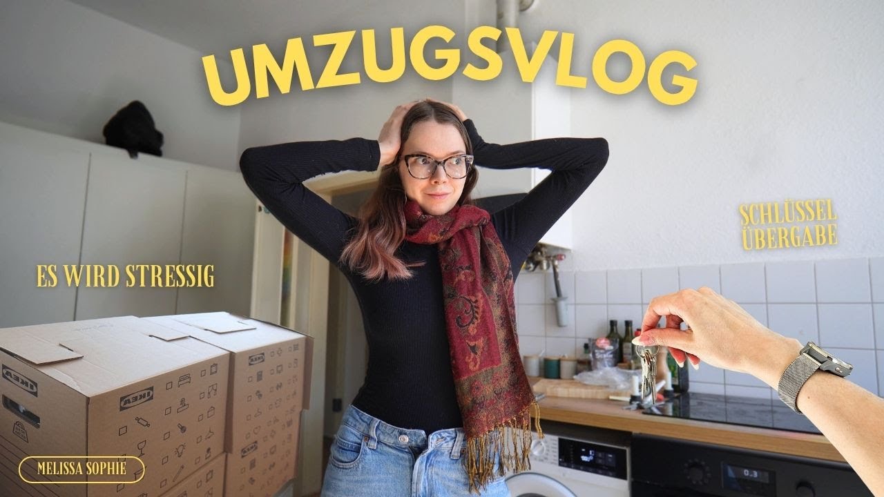 UMZUGSVLOG | Kisten packen, aussortieren und Schlüsselübergabe