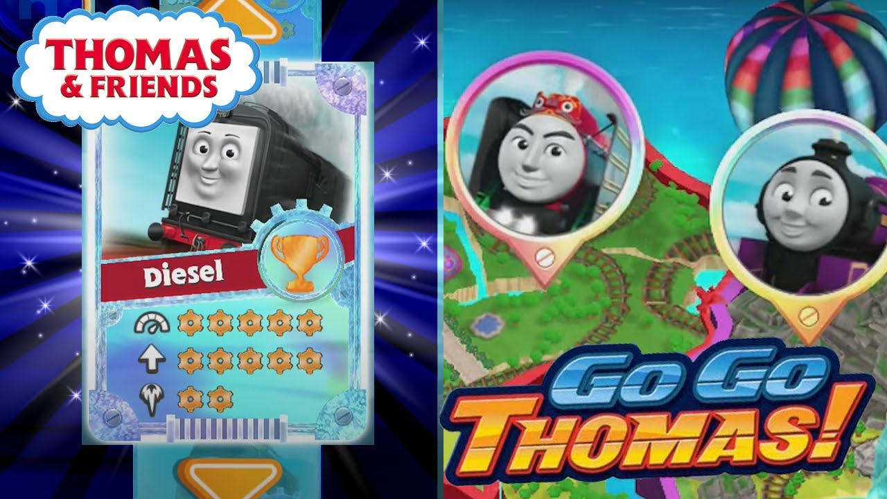 Diamond Diesel VS Yong Bao and Ryan! Thomas & Friends: Go Go Thomas! NEW UPDATE 2021 Unlocked Racers