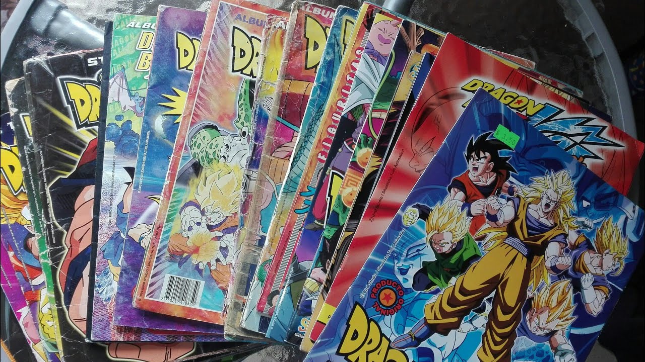Mi Colección de Álbumes Dragón Ball Z/Kai/Super/GT