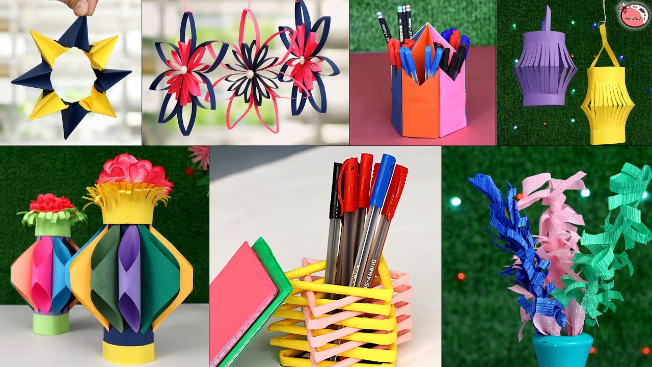 16 Home Useful & Decor Paper Craft Ideas ! Handmade Things