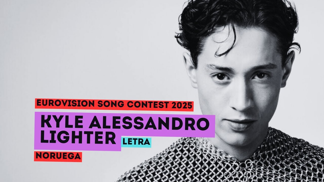 Kyle Alessandro - Lighter / Letra Español - Eurovision 2025 - Noruega