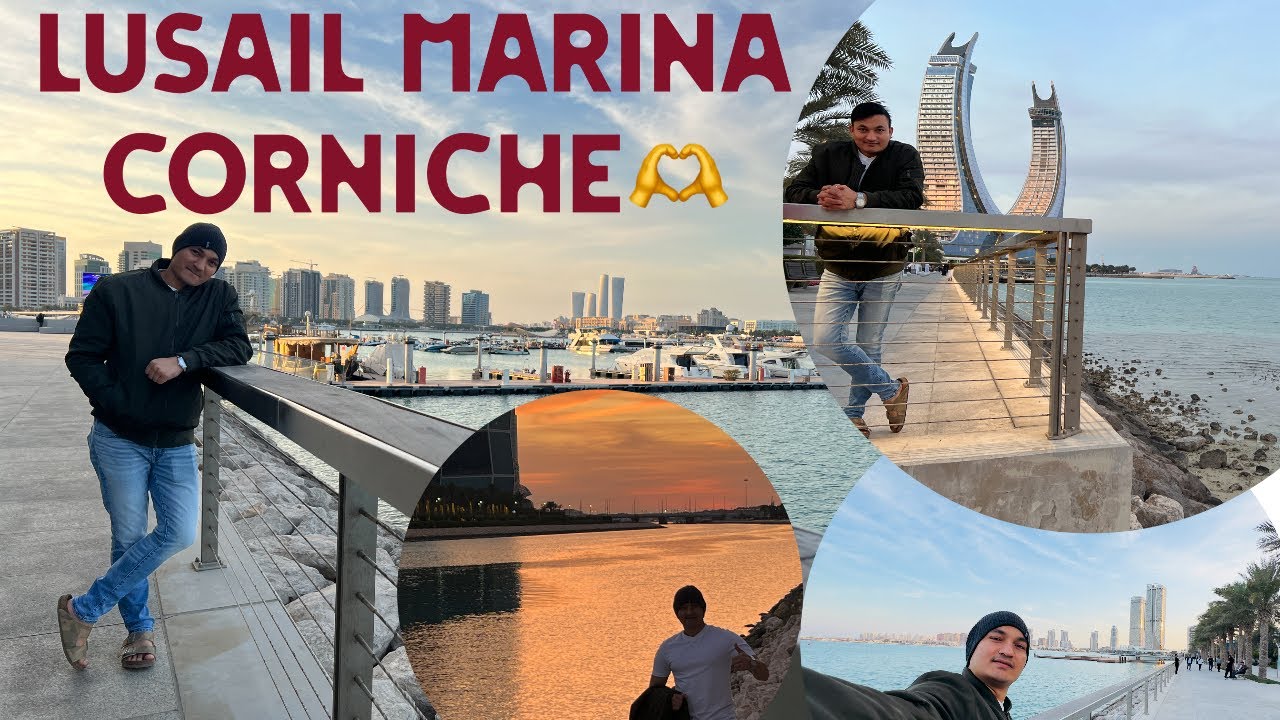 Day 23 of 365 Days | Lunch in Lusail | Exploring Marina Corniche & it turned, one of my best Day.!