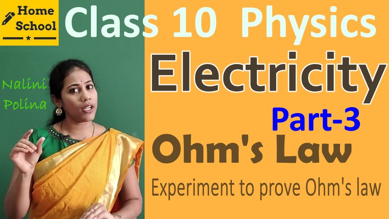 𝙀𝙡𝙚𝙘𝙩𝙧𝙞𝙘𝙞𝙩𝙮 𝙘𝙡𝙖𝙨𝙨 10 𝙋𝙝𝙮𝙨𝙞𝙘𝙨 | Ohms law Part 3