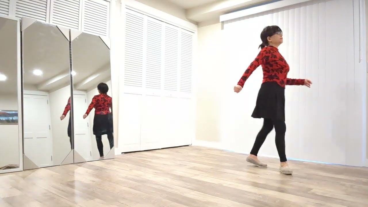 We're On Our Way Line dance. Choreo by Charlotte Jacobsen(DK)