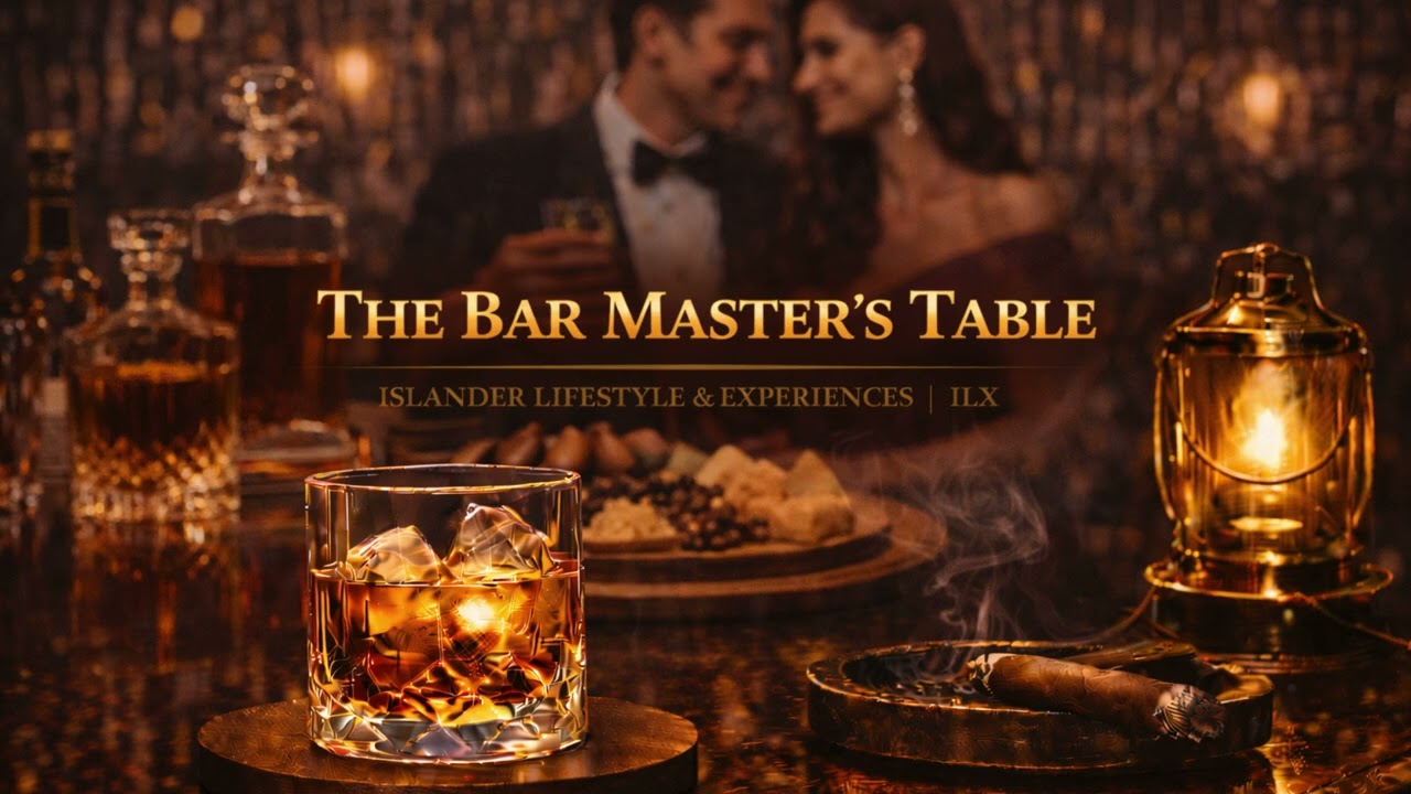 🍸 THE BAR MASTER’S TABLE #MixologyArt #BartenderCraft #WhiskeyBar