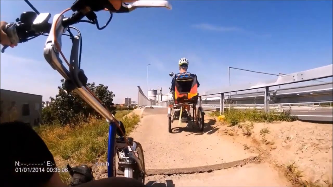 Van Raam Easy Rider: Steigungstest in Gernsheim