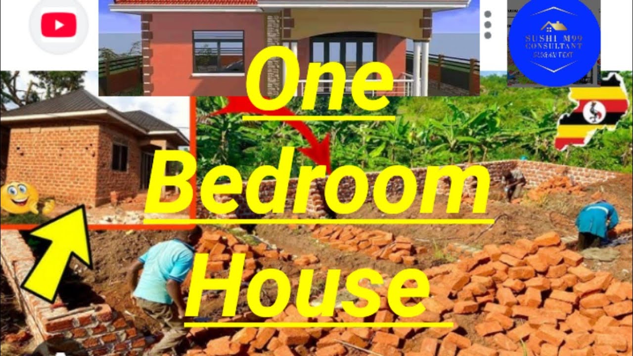 The cost of Building one Bedroom House in Uganda #sushi M99 consultant #buildingmaterials #construc
