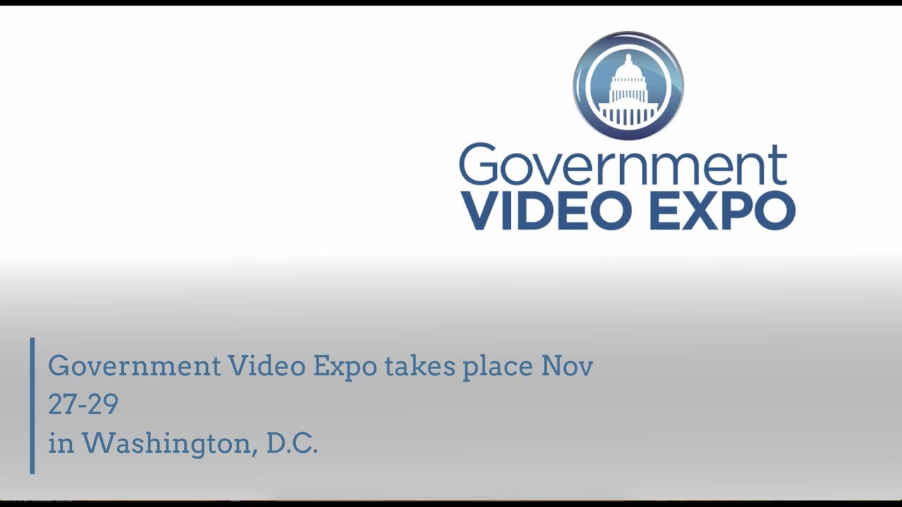 Pro AV Products You Need to See at Government Video Expo 2018