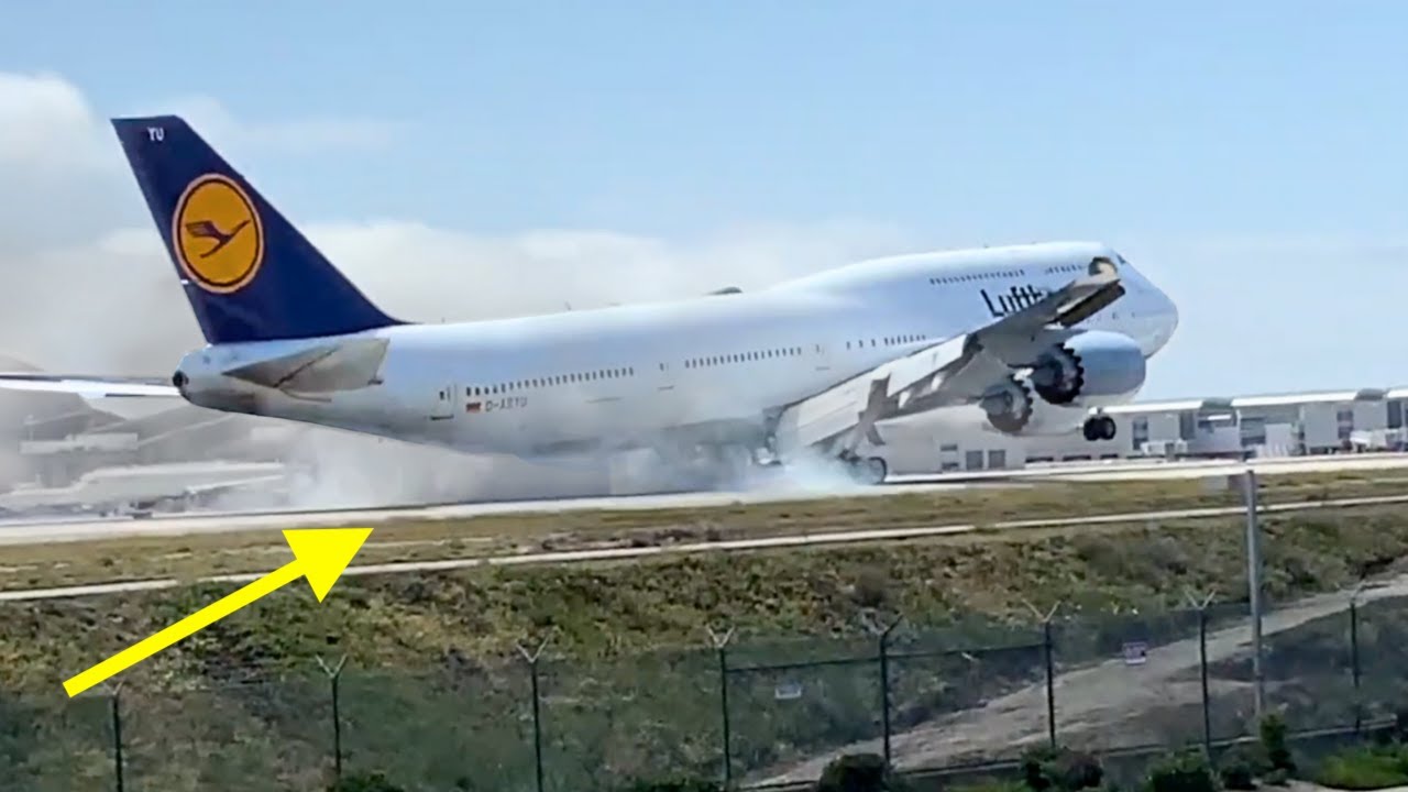 Why Does The 747 Always Land HARD?