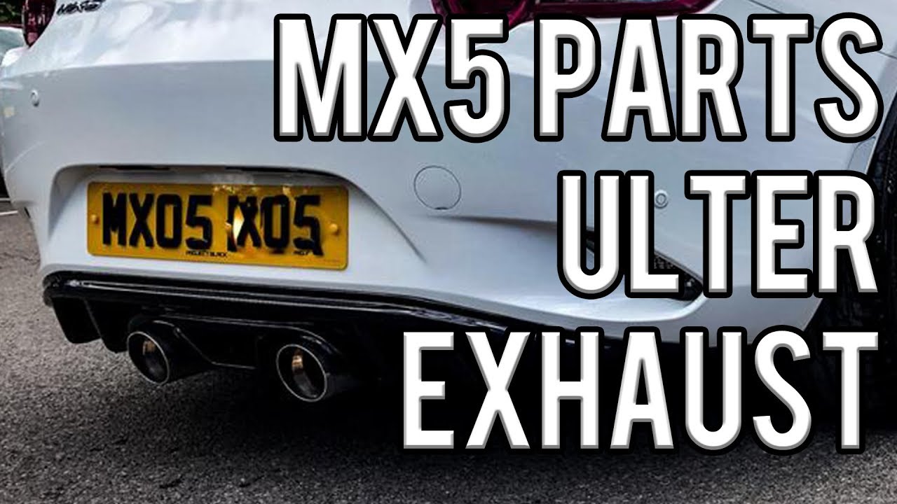MX-5 Parts MX-5 ND Ulter Twin Exhaust Sound