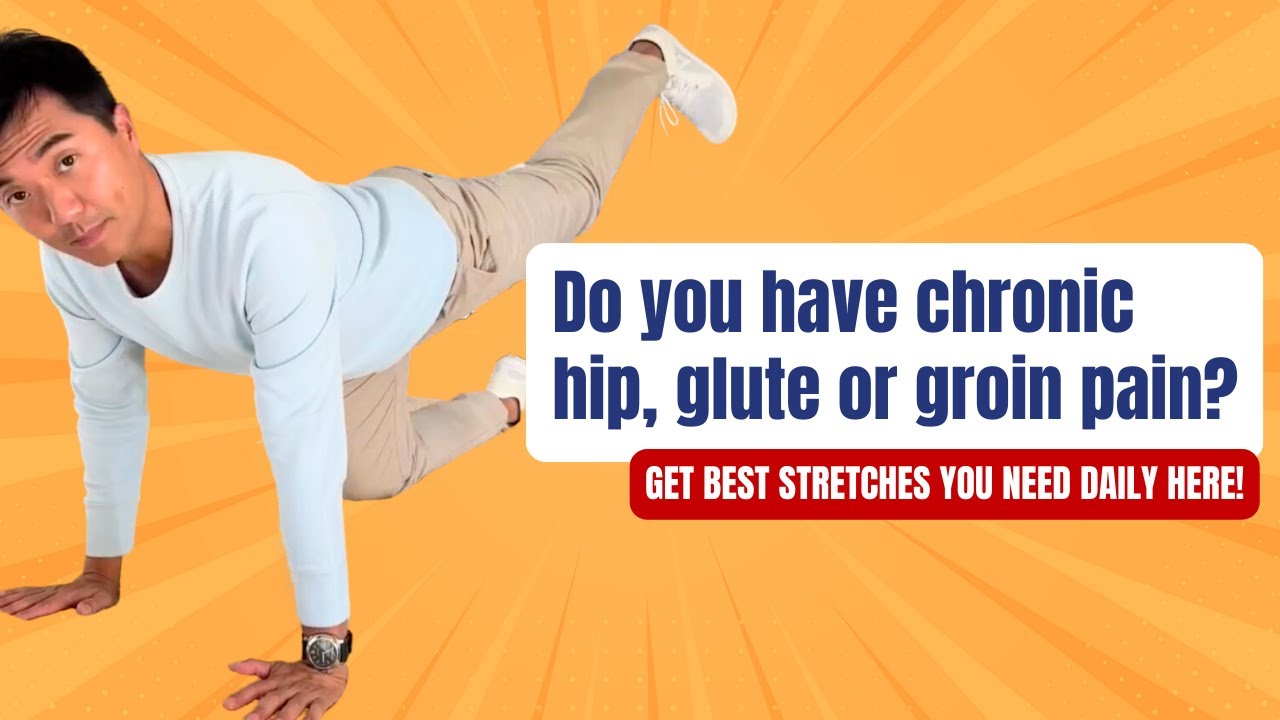 Best Stretches Are Here! Relieve Hip, Glute & Groin Pain Today