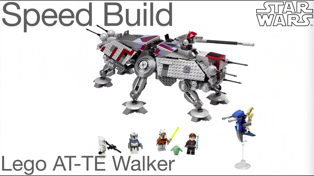 Lego AT-TE Walker 7675 - Speed Build