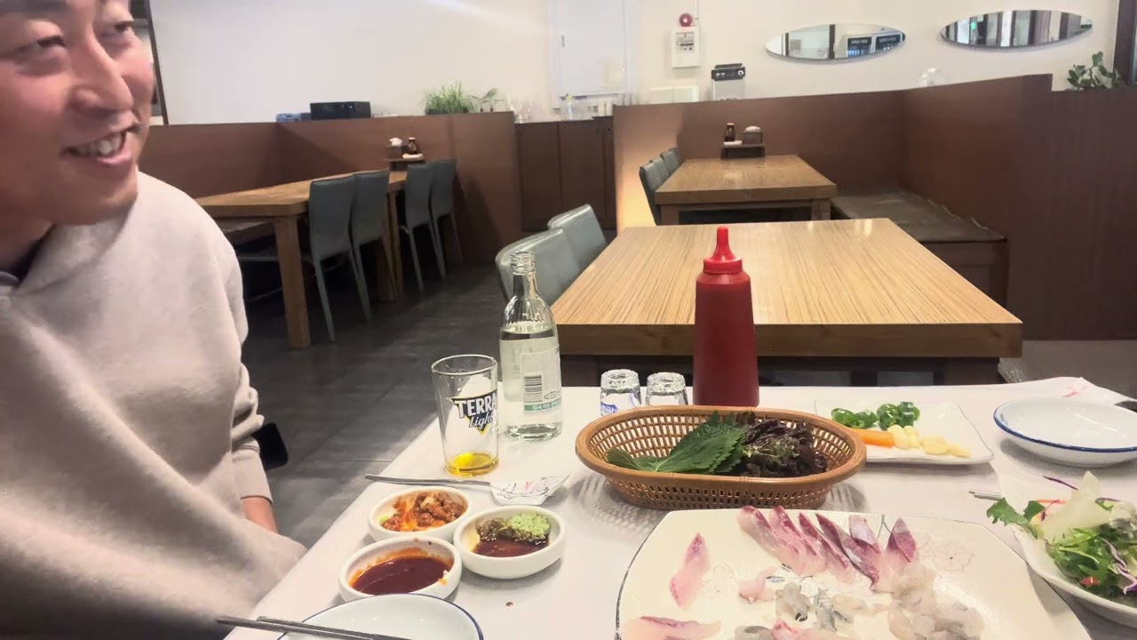 광안리 모 횟집에서 주절주절