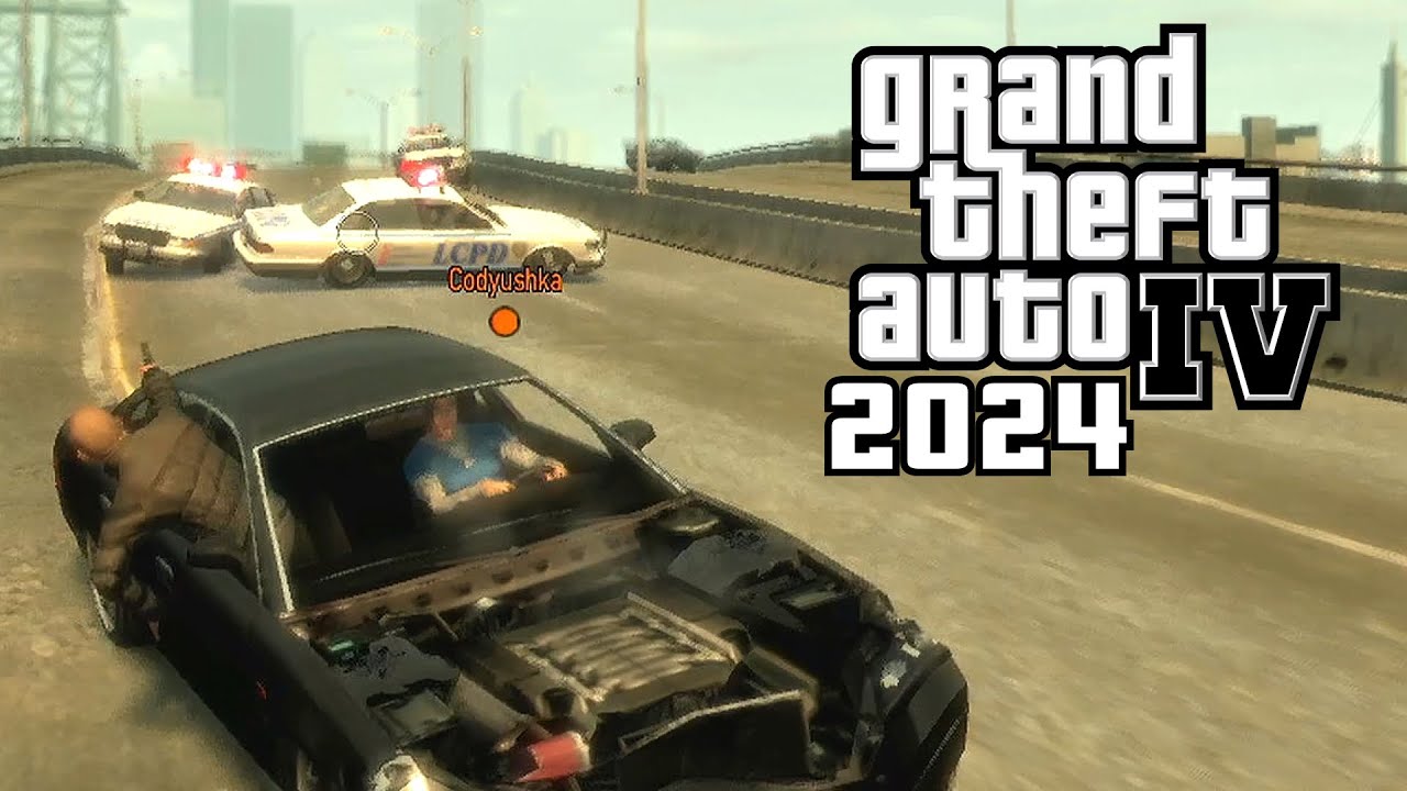 МУЛЬТИПЛЕЕР GTA 4 в 2024 ГОДУ (Feat: Кодюшка)