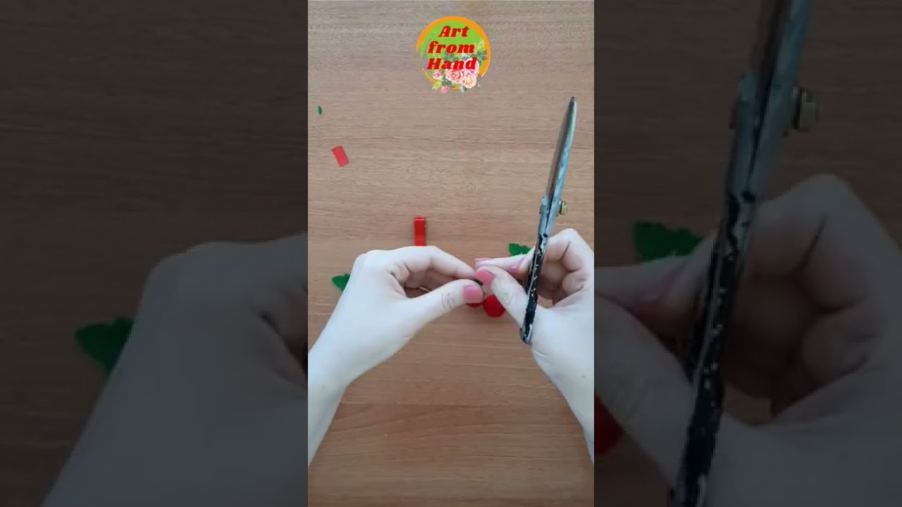 DIY/Amazing felt hair pin/Felt ideas #short #shortvideo #shorts #hair #art