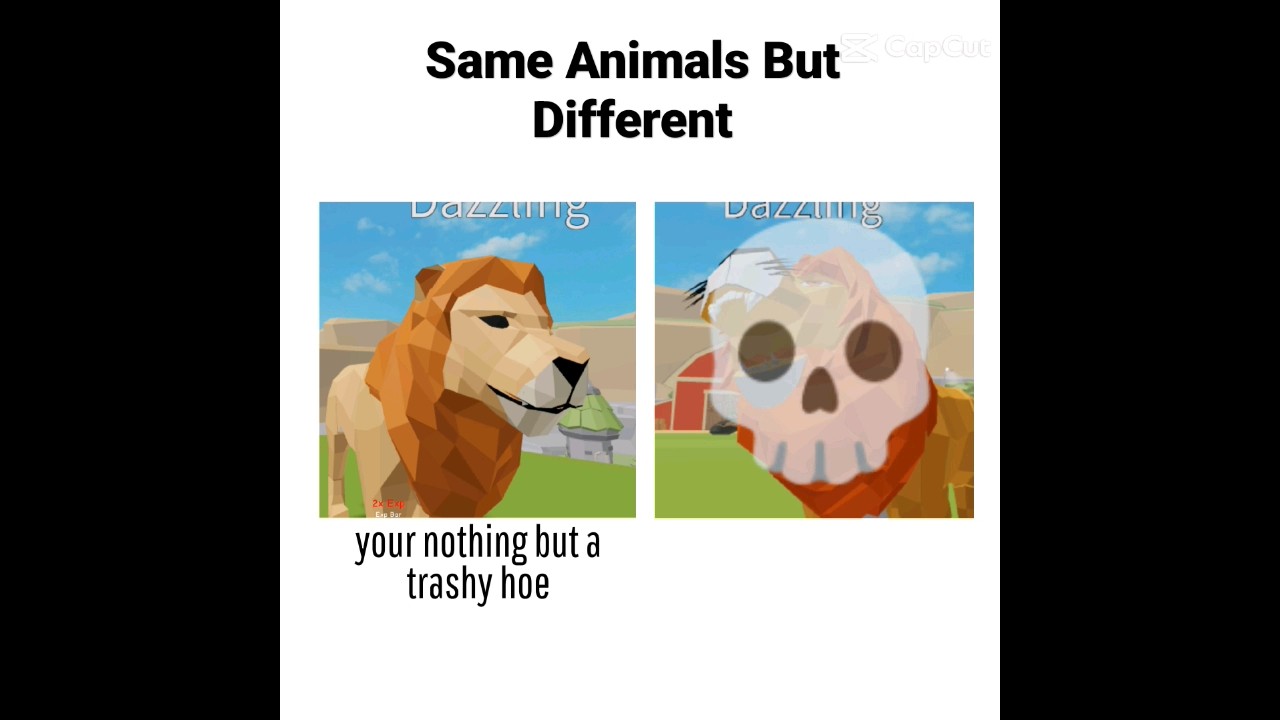 Same But Different In Animal Simulator Roblox