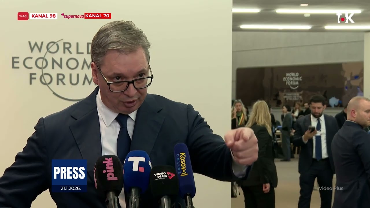 Vučić se obratio iz Davosa, poruke koje će mnogo toga da promjene || TOK TV || 2026