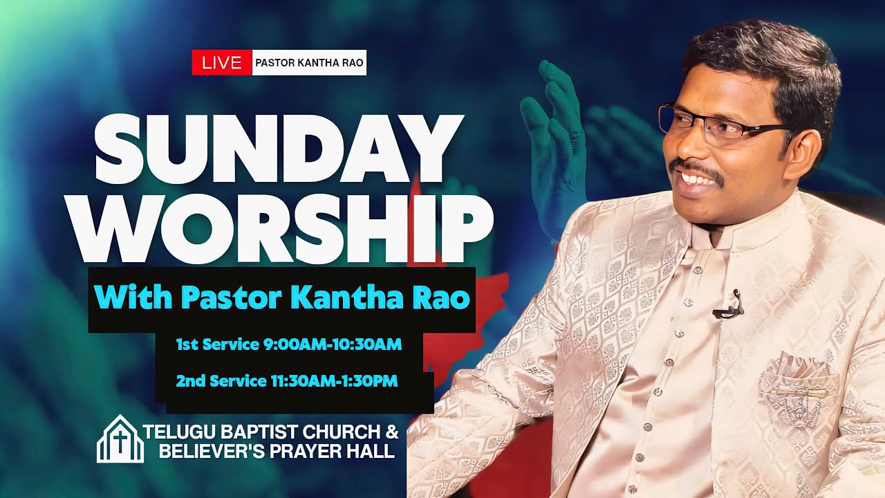 Sunday Workship With Pastor Kantharao