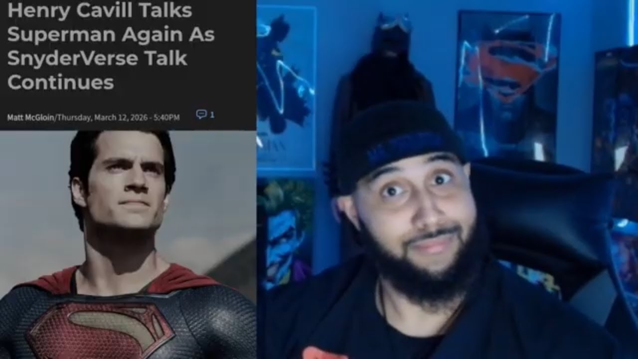 Henry Cavill Talks Superman Again As SnyderVerse Talk Continues!