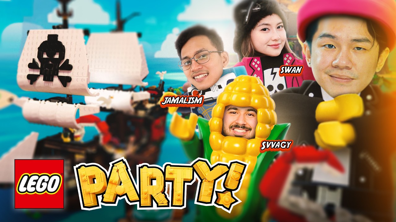 🔴LEGO PARTY SEBELUM OTW KE MARAPTHON