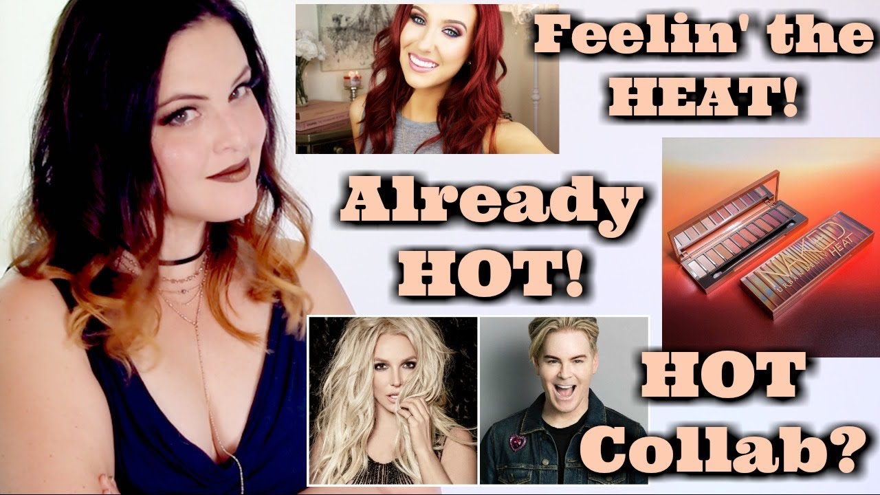What's Up in Makeup NEWS! | Urban Decay Naked Heat, Jaclyn's Hot Water, Too Faced Collab w/Britney?
