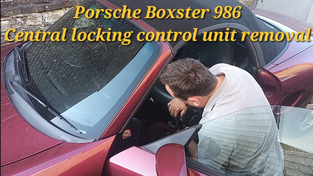 Porsche Boxster 986 | Removing central locking control unit