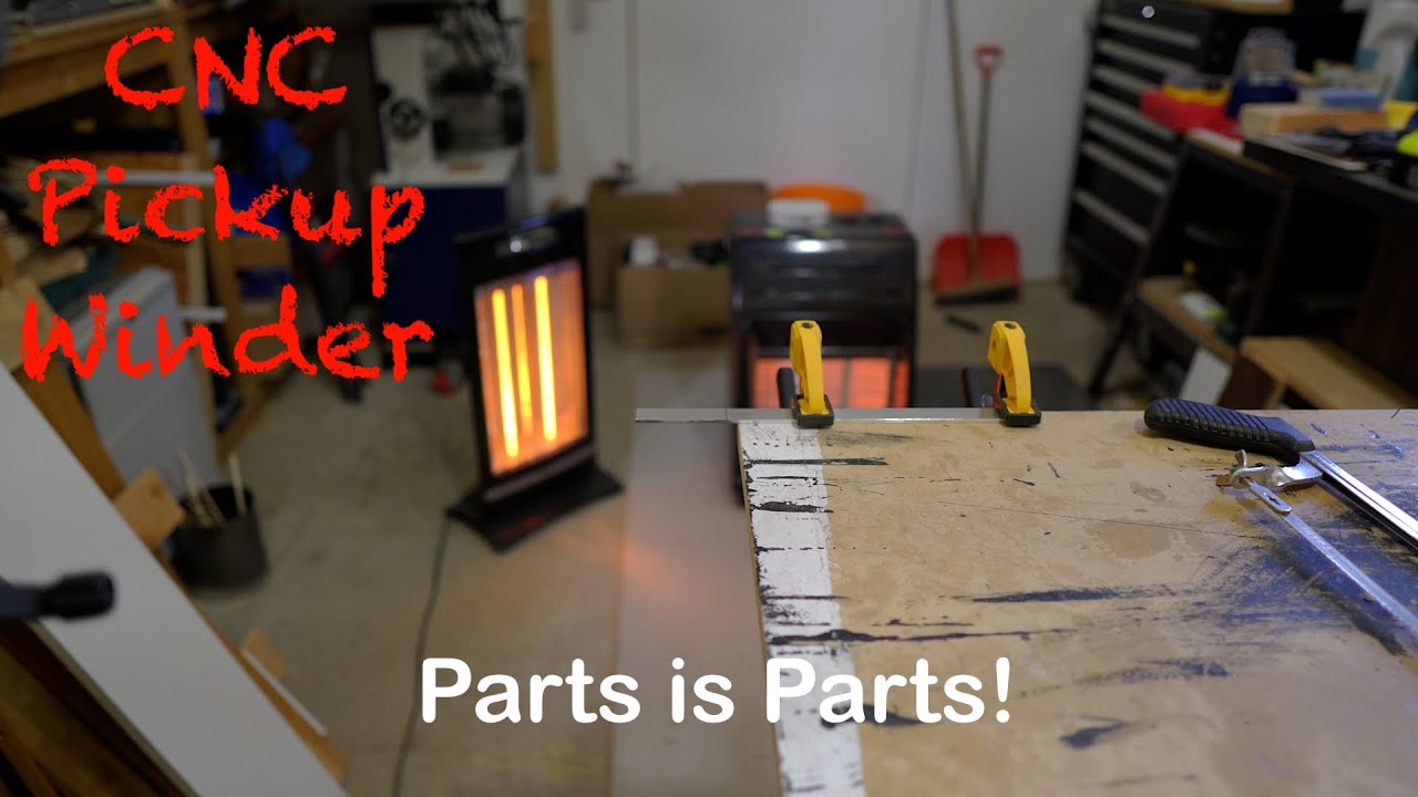 CNC Pickup Winder Ep. 6 - Parts is Parts
