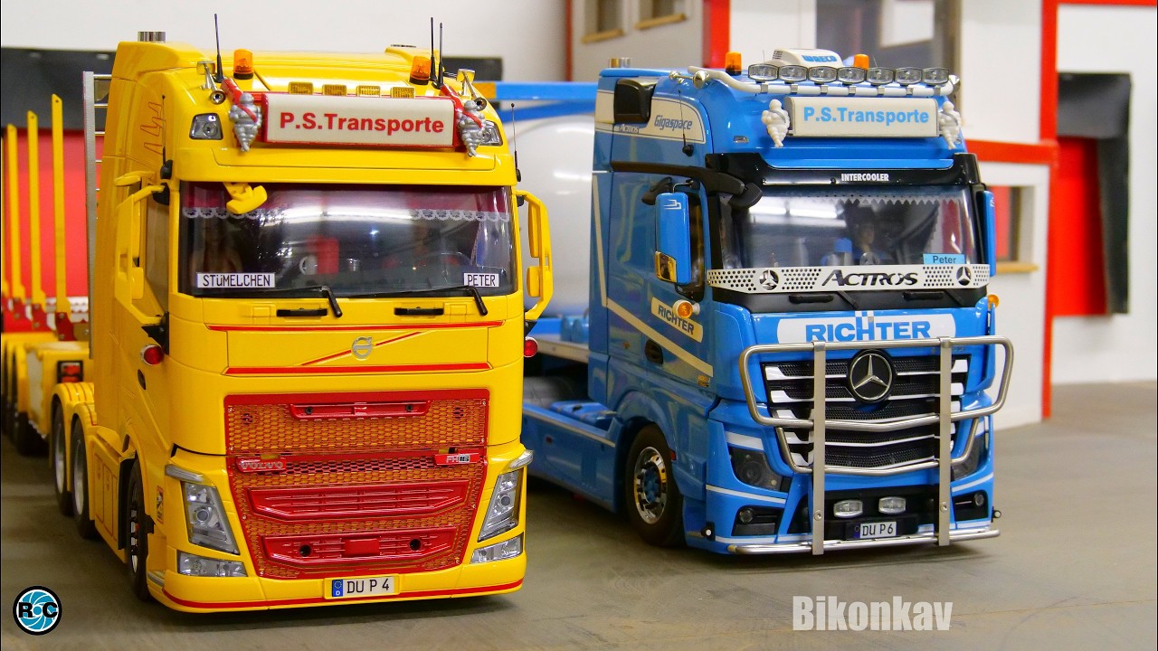 MEGA RC TRUCKS AND TRAILERS COMPETITION IN 1/14 SCALE AT MTC OSNABRÜCK
