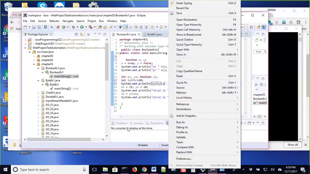 Lecture-1003.2 (Part-2) Variable and Data Types, Operators, Operands and Expression