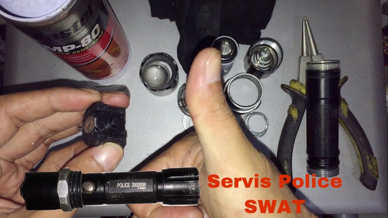 Cara Perbaiki Senter SWAT Police