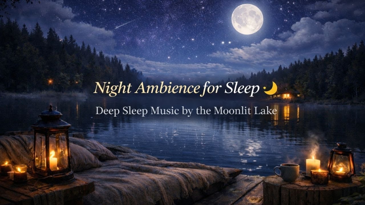 Fall Asleep Fast 🌙 | No Ads Night Ambience for Deep, Uninterrupted Sleep