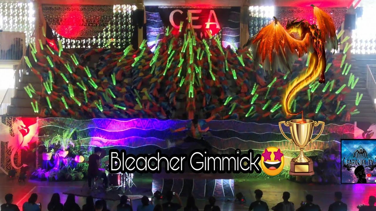 Bleacher Gimmick | College of Civil Engineering and Architecture | Saint Louis College Anniversary