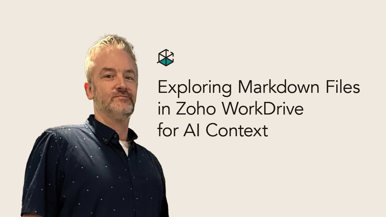 Exploring Markdown Files in Zoho WorkDrive for AI Context 📝