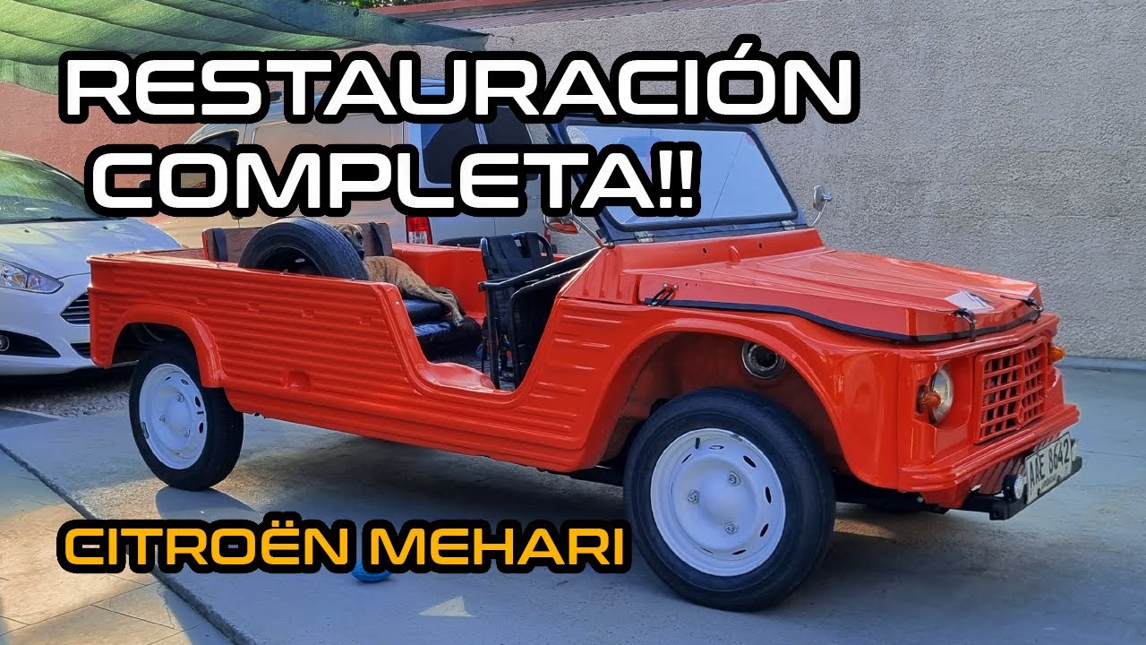 YA ESTA PRONTA LA MEHARI!! TERMINADO EL PROYECTO DE LA CITROEN