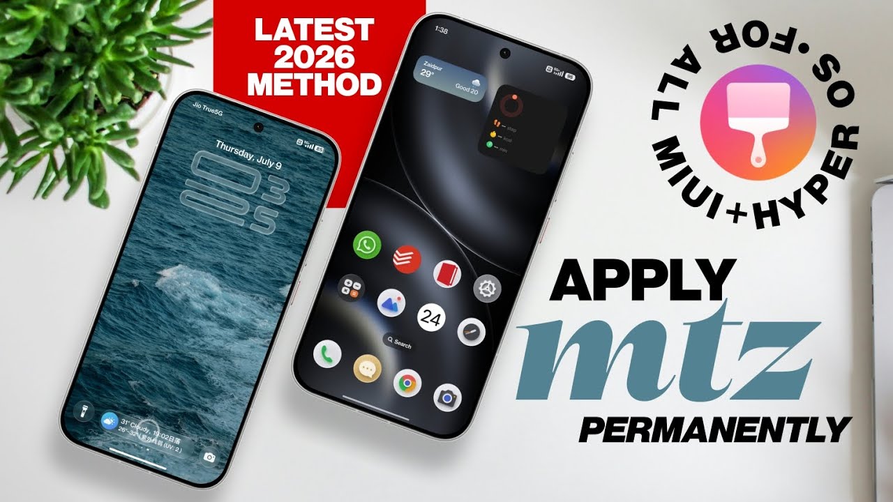 Import MTZ Themes For MIUI | Permanent Solution | New Method 2026