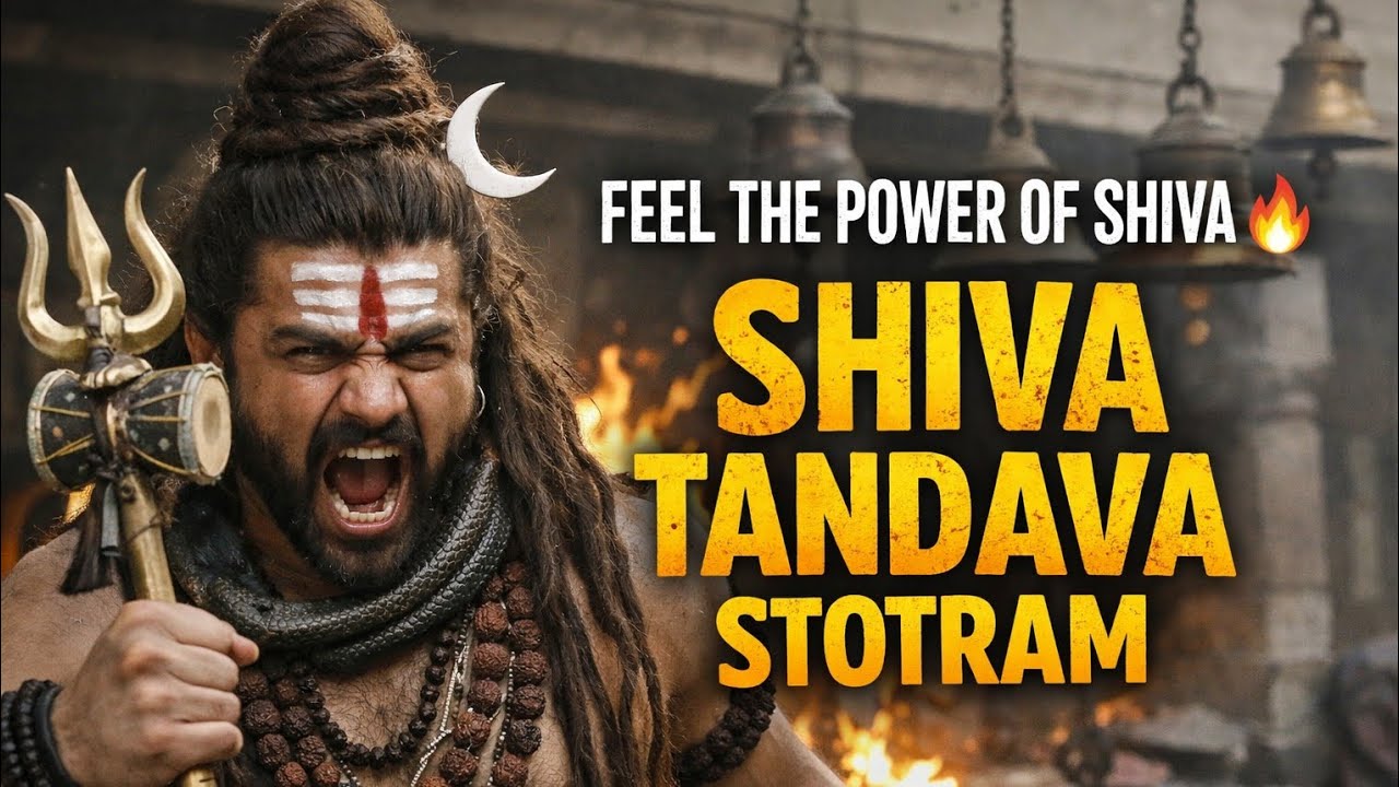 रौद्र रूप में शिव तांडव 🔥 Shiva Tandava Stotram Full Power Singing