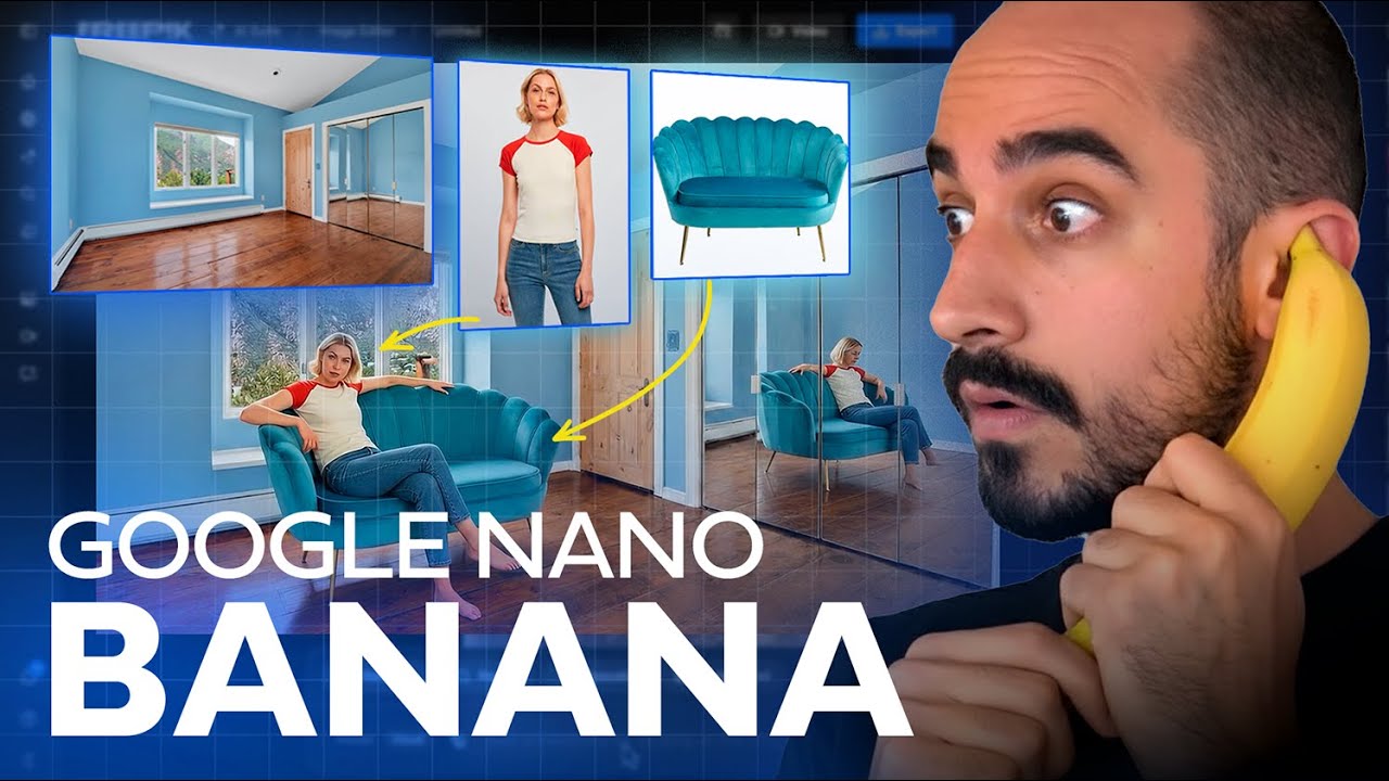 ¡PROBANDO Google NANO-BANANA en Freepik! 🍌 El mejor EDITOR de IMÁGENES