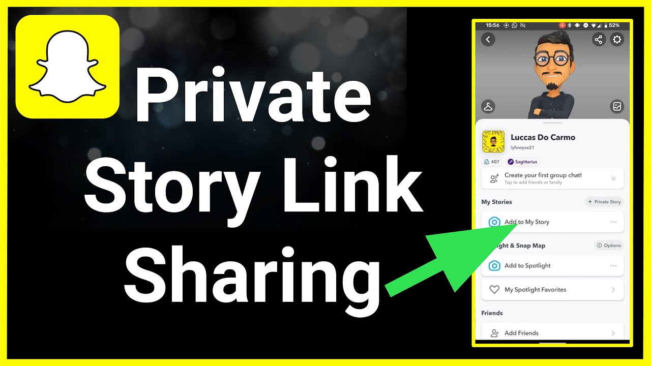 How To Add A Link To Your Private Story On Snapchat