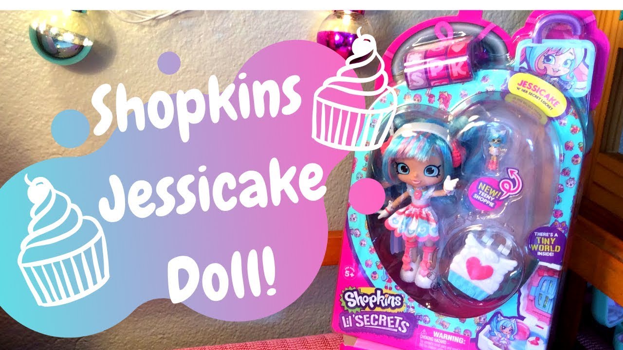 Shopkins Shoppie Doll- Lil Secrets Jessicake