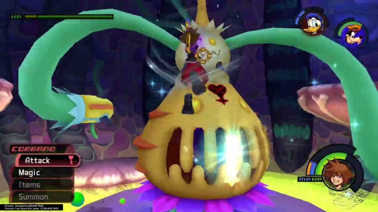 KINGDOM HEARTS Monstro boss 2