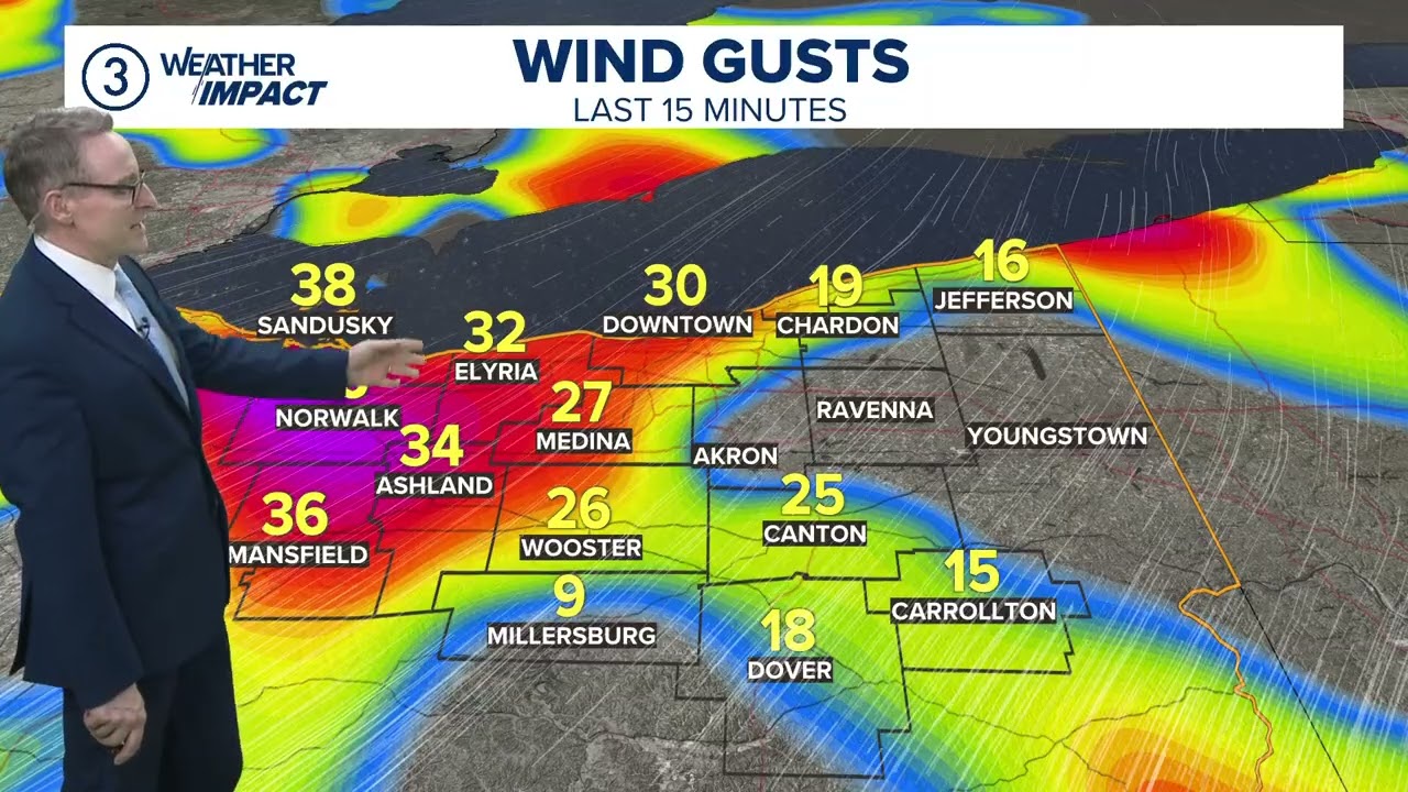Northeast Ohio weather forecast: Snow wraps up by the AM drive