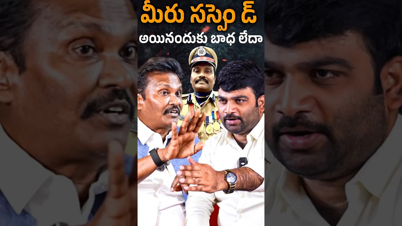 🚨🔥IPS Officer PV Sunil Kumar | Unfiltered Interview On RRR🔥 | Journalist Kranthi | KRTV