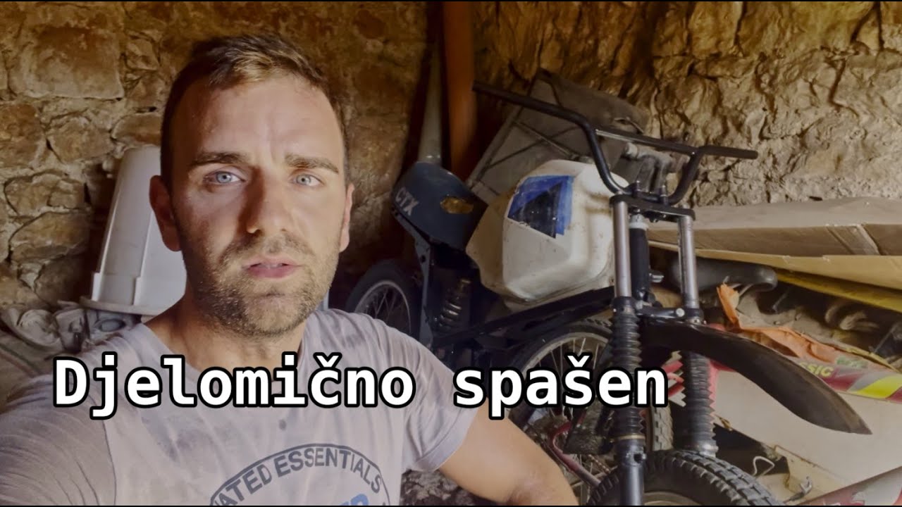Tomos Ctx 80 koji je umalo završio na smeću u komadu (cijeli recup dosad. videa)