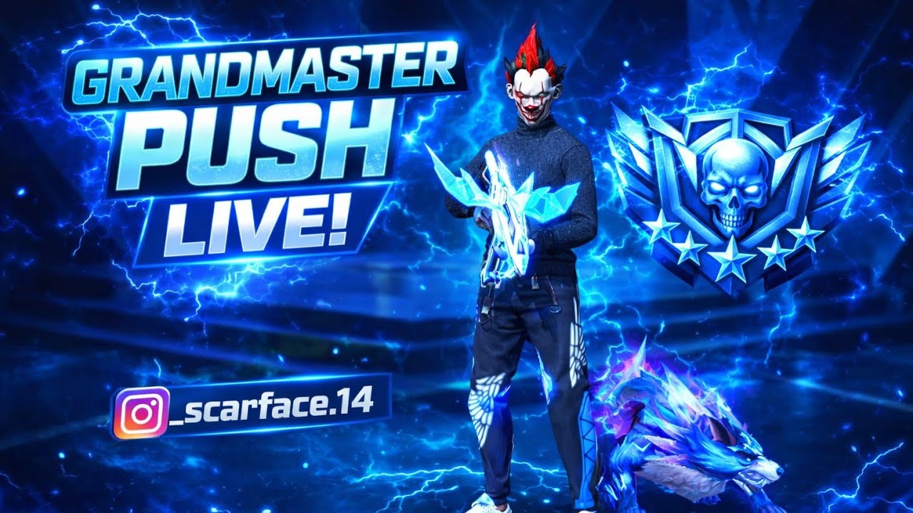 FREE FIRE LIVE CS RANK PUSH📍💯