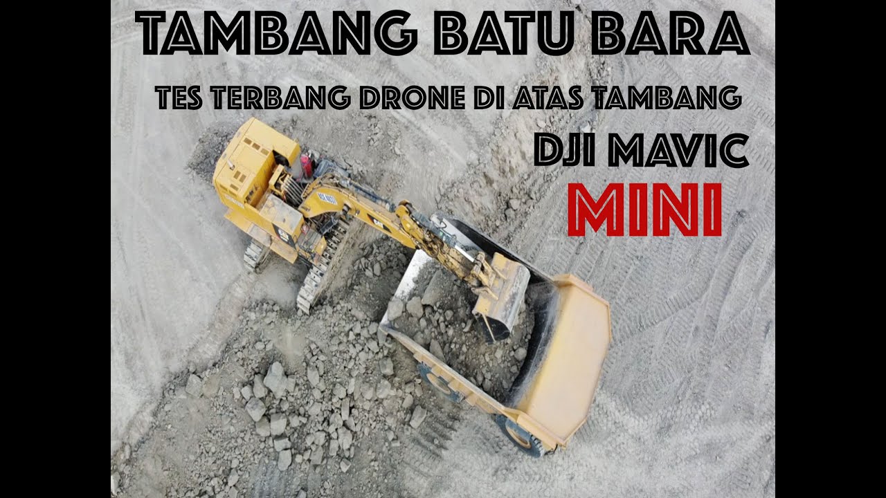 Vidio vlog tambang dari udara